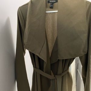 Green waterfall jacket